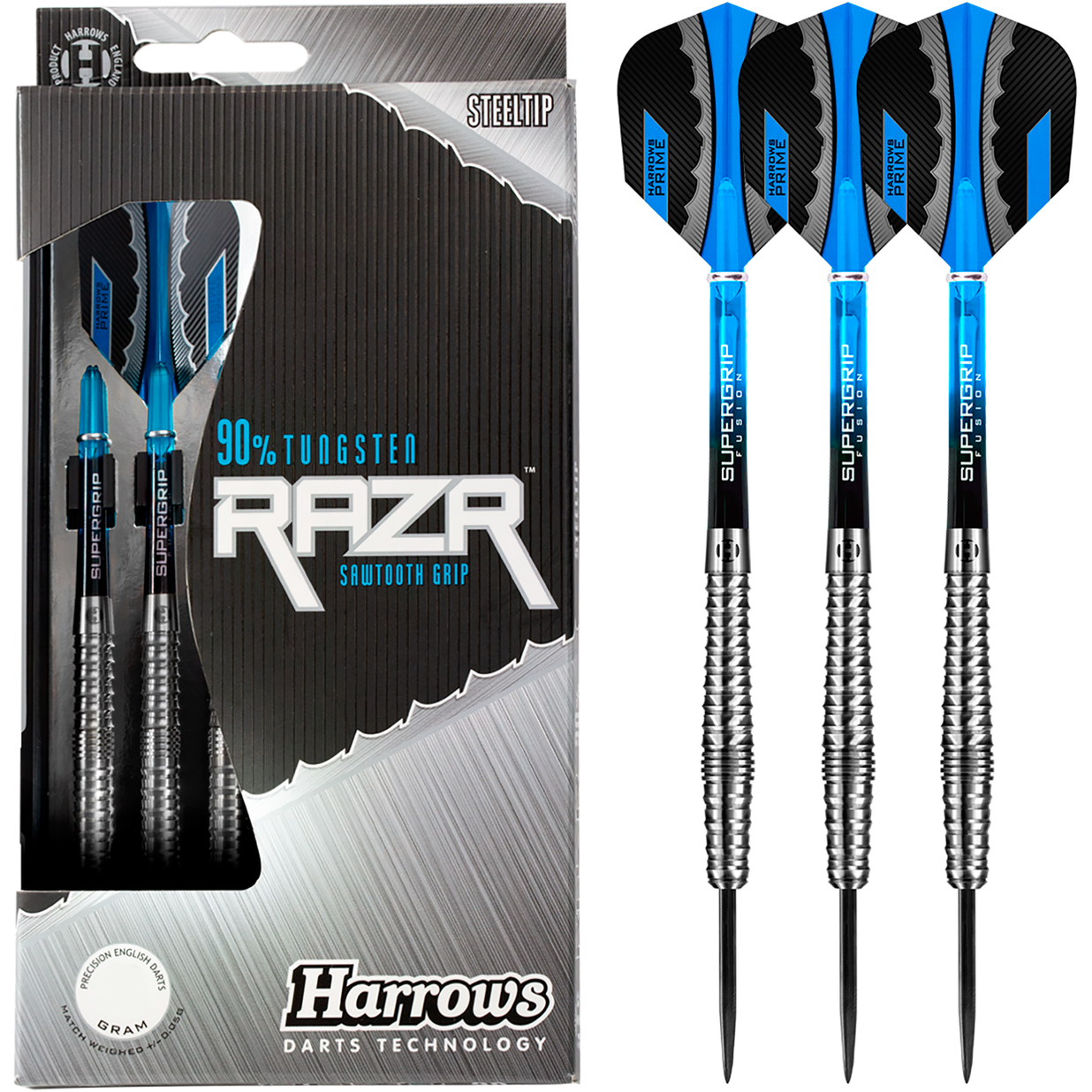 GEBD81822 ~ HARROWS RAZR 90% DARTS